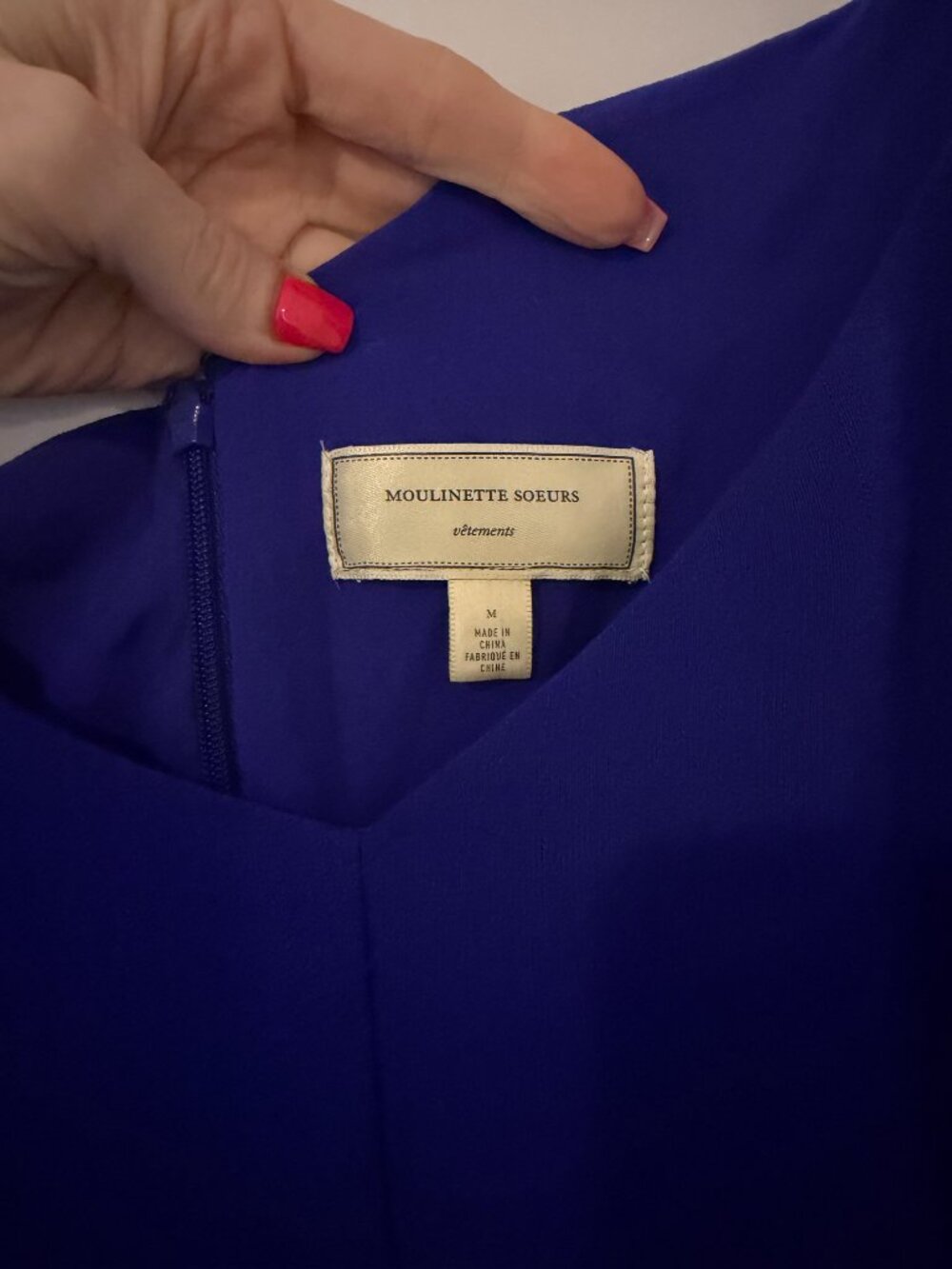Moulinette Soeurs Royal Blue Dress - Picture 2 of 4